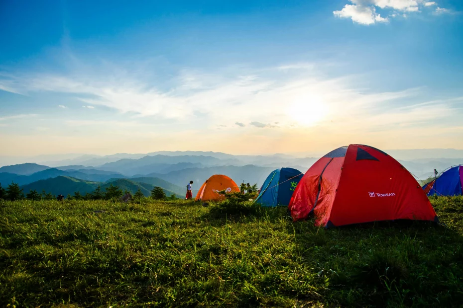 gazon synthétique au camping