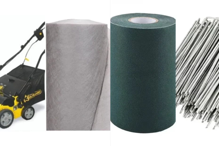 accessoires pour gazon synthétique